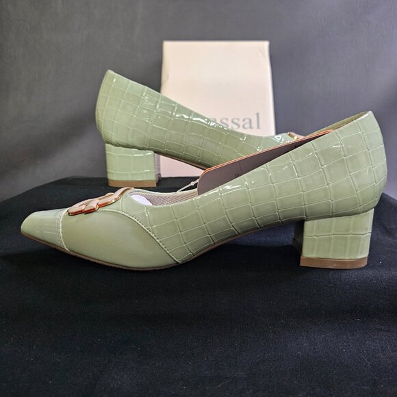 Benassal Womens Bunion Dress Shoes Orthopedic Loafers Shoes Low Heel Pumps sz 6 - Picture 8 of 9